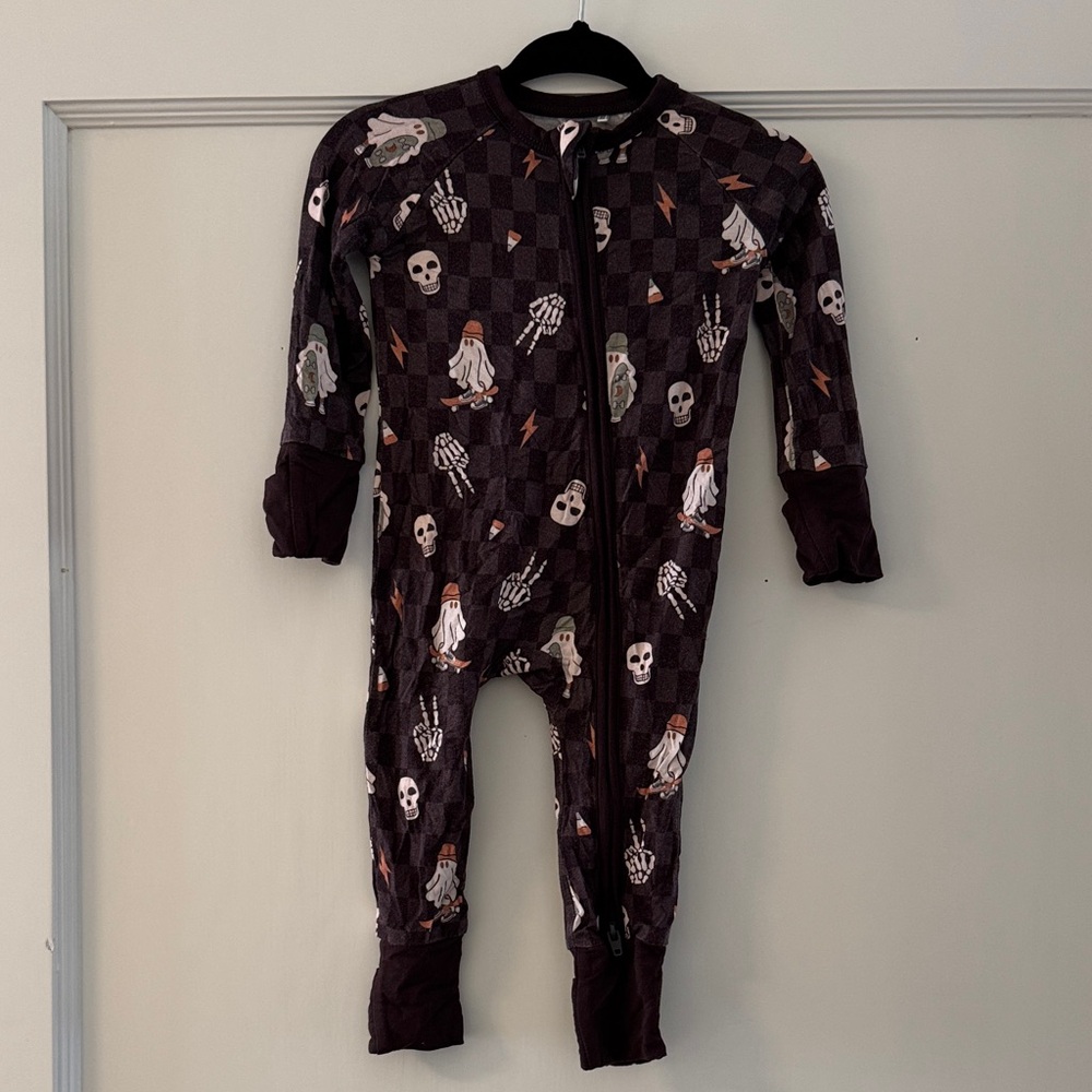 In My Jammers x Karrie Locher Halloween Zipper PJs